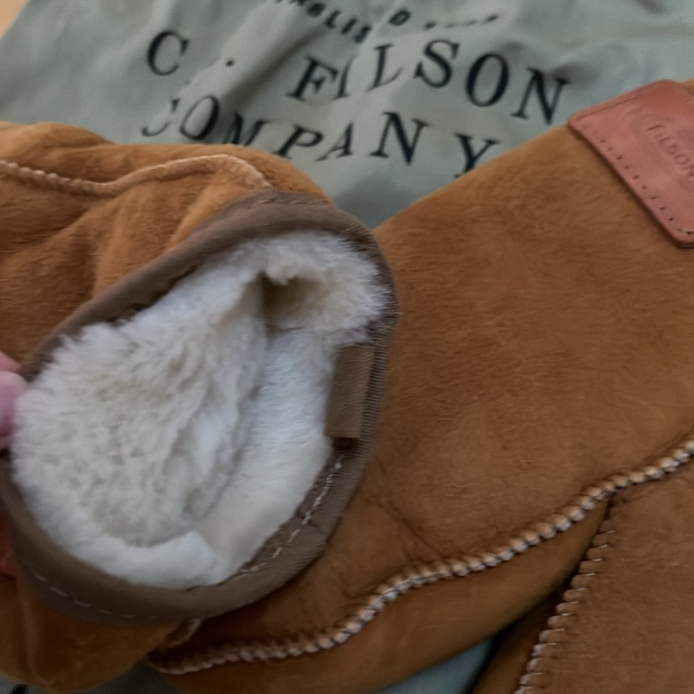 Filson Shearling Mittens M - Picture 2 of 2